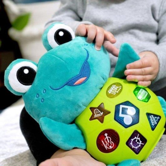 Pelúcia Musical Interativa Baby Einstein Neptune's Cuddly Composer 6-24 Meses