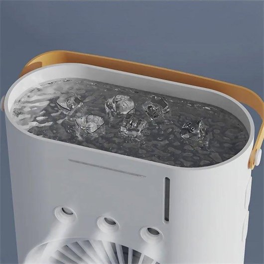 Coluna de Ar Dam Electronics Cabeça Dupla 5W 3 Velocidades Nebulizador RGB Comando