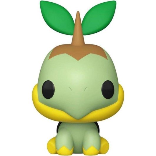 Funko Pop! Turtwig Tortipouss Figura de Vinil Pokémon com Caixa de Exposição