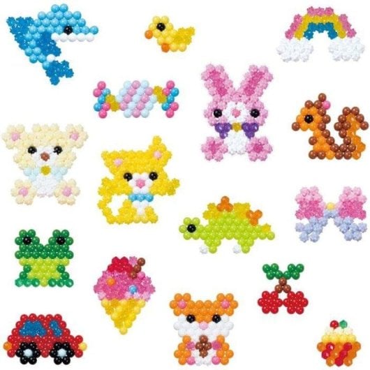 Kit de manualidades Aquabeads Starter Case Azul 900 perlas