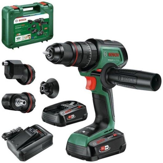 Trapano Avvitatore a Percussione Bosch AdvancedImpact 18V-80 QuickSnap Brushless 82 Nm
