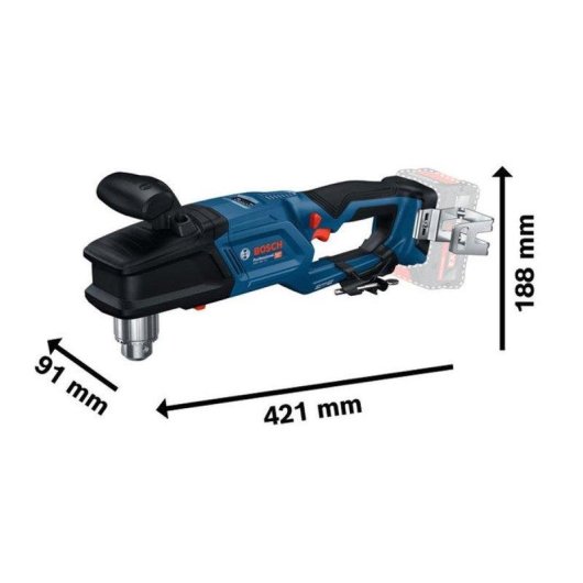 Trapano Ad Angolo Bosch Professional GRD 18V-127 18V 2 Velocità