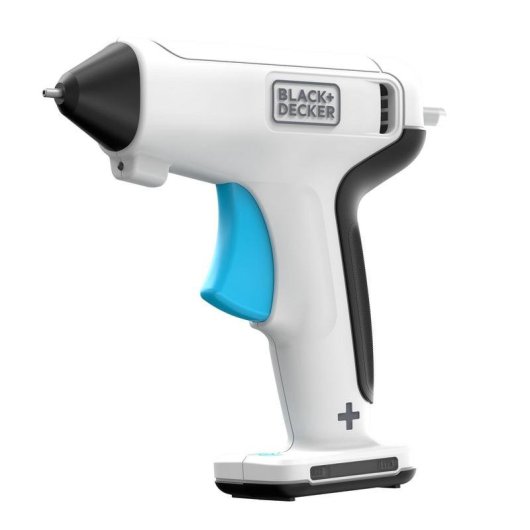 Heißklebepistole Black+Decker BCGL115-XJ 3,6V kabellos LED USB-Ladung