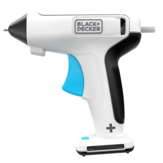 Heißklebepistole Black+Decker BCGL115-XJ 3,6V kabellos LED USB-Ladung