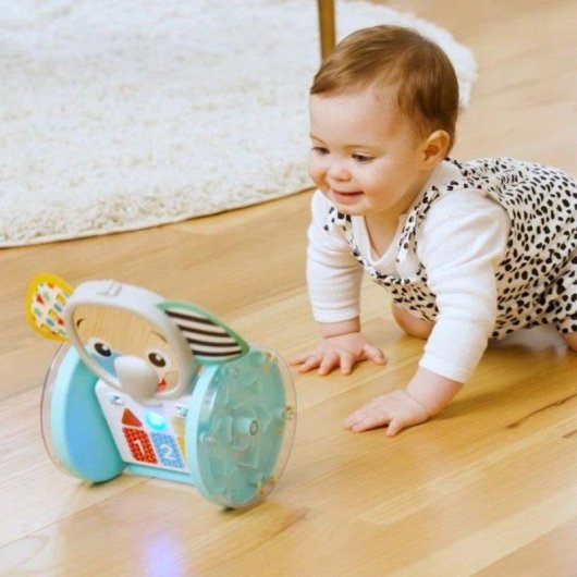 Juguete interactivo Baby Einstein Earl Elefante 2 en 1 música y aprendizaje 4 idiomas