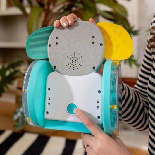 Juguete interactivo Baby Einstein Earl Elefante 2 en 1 música y aprendizaje 4 idiomas