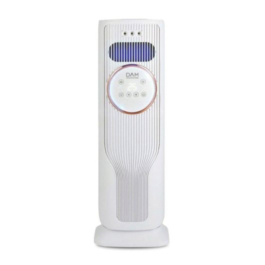 Turmventilator Ohne Flügel Dam Electronics Q8 2000W Heizen Kühlen Wassertank 1,2L Fernbedienung