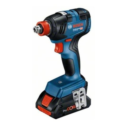 Vite a impatto senza fili Bosch Professional GDX 18V-200 Brushless 200 Nm 3 velocità Bluetooth