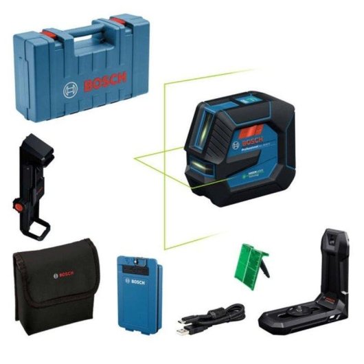 Láser de líneas Bosch Professional GLL 20-22 G Verde 2 Haces 20 m IP65