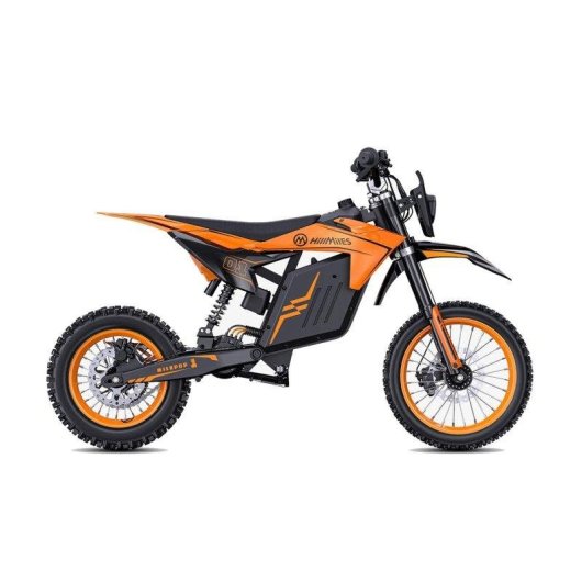 Moto Elettrica Hillmiles Milepop 1 2000W 48V 25Ah Freno a Disco Arancione