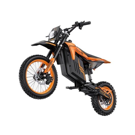 Moto Elettrica Hillmiles Milepop 1 2000W 48V 25Ah Freno a Disco Arancione