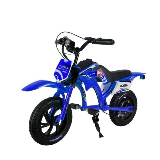 JKING C6 Moto Elettrica Bambini 200W Batteria 25.2V 12" Freni a Disco Doppio
