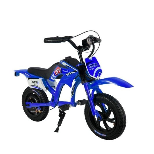 JKING C6 Moto Elettrica Bambini 200W Batteria 25.2V 12" Freni a Disco Doppio