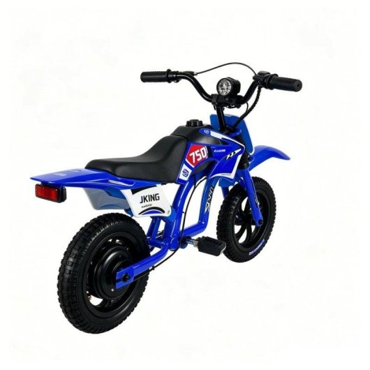 JKING C6 Moto Elettrica Bambini 200W Batteria 25.2V 12" Freni a Disco Doppio