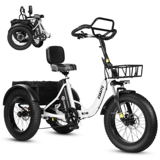 Bicicleta Eléctrica Eskute T302 Pro 250 W Plegable Autonomía 130 km