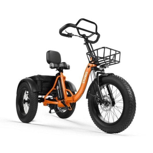Bicicleta Eléctrica Plegable ESKUTE T302 Pro 250W 48V Naranja