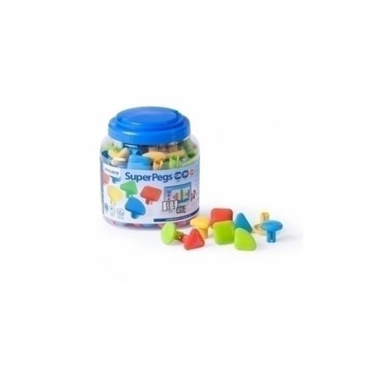 Lernspiel Miniland Superpegs Sammlung Brillante