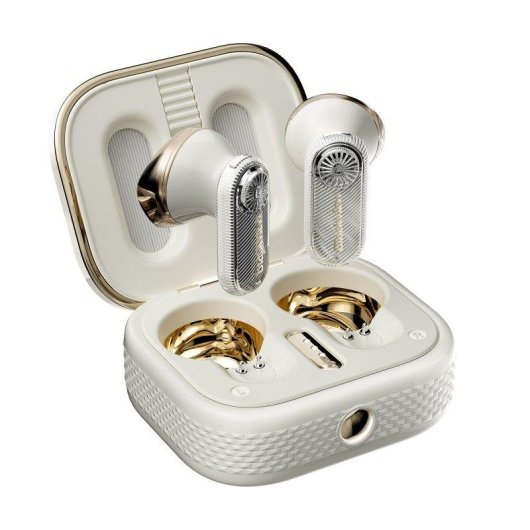 Blackview Airbuds K2 kabellose Bluetooth 6.0 Kinderkopfhörer mit Tierdesign, weiß gold