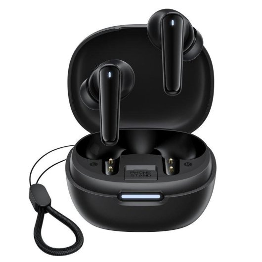 Auriculares Blackview Airbuds 17 sans fil Bluetooth 6.0 ANC ENC ergonomiques noirs