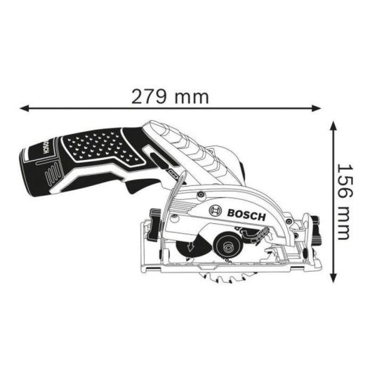 Kreissäge Bosch Professional GKS 12V-26 Set 2x 3.0Ah