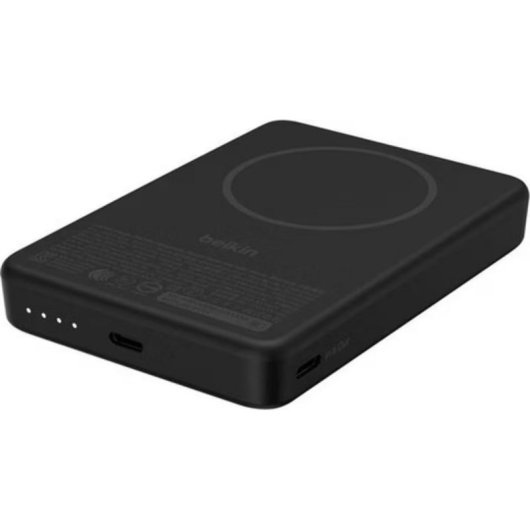 Batterie externe Belkin BPD016HQBK 5000 mAh MagSafe Qi2 20 W noire