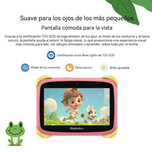 Tablet Blackview Link Mini Kids WiFi 7" 3GB 32GB Azul Stylus Pen