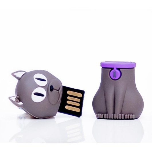 Penna USB TECH ONE TECH TEC5133-16 16GB USB 2.0 grigio con cappuccio