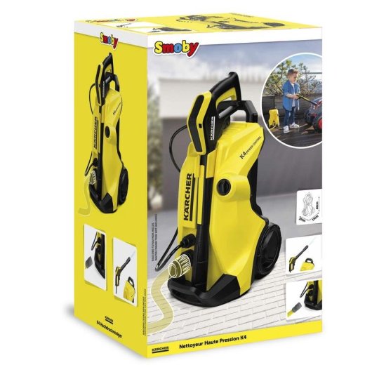 Smoby Replicação Pressione Água K4 Crianças Amarelo e Preto com Mangueira
