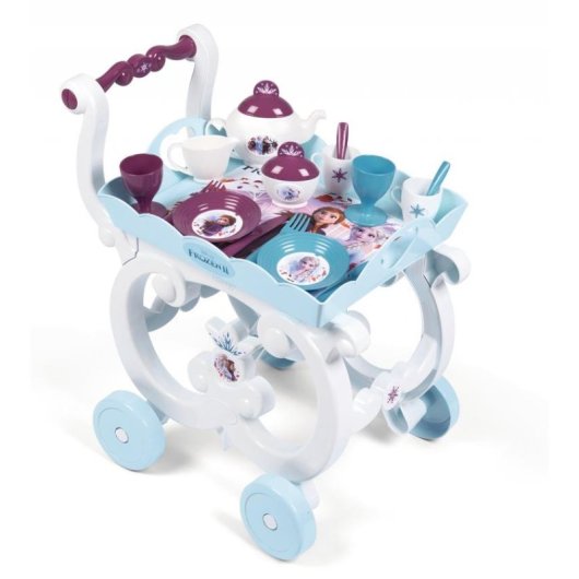 Carrinho de Brincar Smoby Desserte XL Frozen II com Bandeja Removível