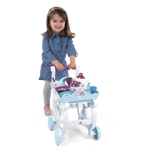 Carrinho de Brincar Smoby Desserte XL Frozen II com Bandeja Removível