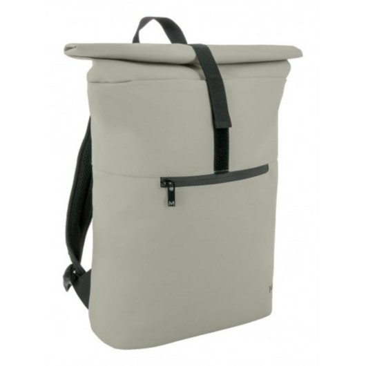 Rolltop-Rucksack Mobilis für Laptop bis 16" grau