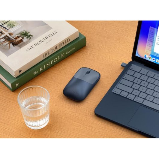 Ratón Satechi Slim EX Bluetooth 5.3 1200 DPI Indigo Multigerät