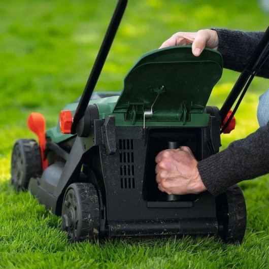 Rasenmäher Bosch Rotak18v-32 18V 32 cm Akku Brushless Motor 3-in-1