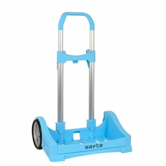 SAFTA Evolution Schultrolley Schulranzen Himmelblau
