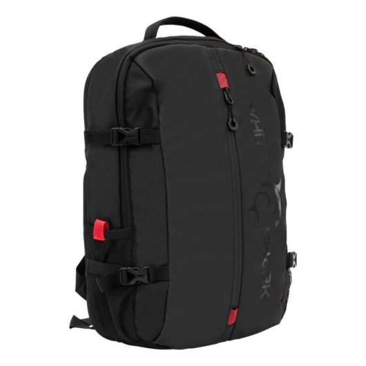 Rucksack White Shark TROOPER 16" Schwarz/Rot Polyester
