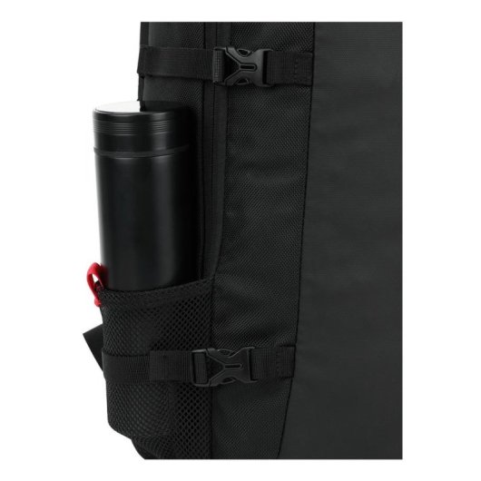 Rucksack White Shark TROOPER 16" Schwarz/Rot Polyester