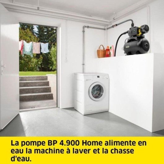 Bomba de superfície Karcher BP 4.900 Home com depósito integrado 24 L