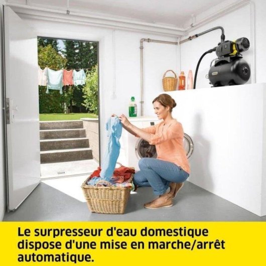 Bomba de superfície Karcher BP 4.900 Home com depósito integrado 24 L