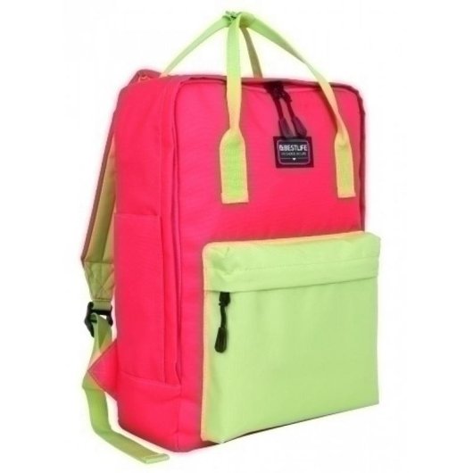 Rucksack Bestlife School 3225 für 15,6" Laptop Rosa