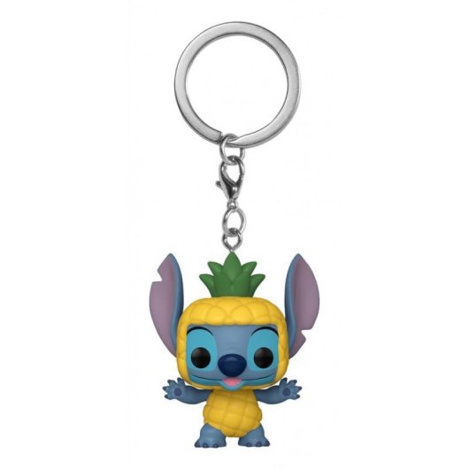 Portachiavi Funko POP Stitch Ananas - Vinile Multicolore Lilo & Stitch