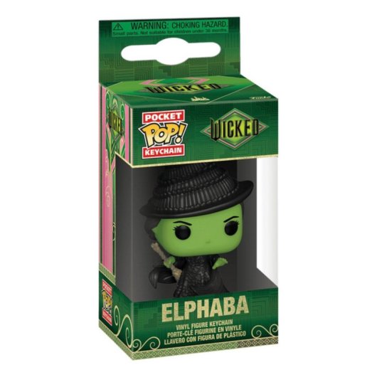 Porta-chaves Funko Pop! Elphaba Wicked Vinil 102 mm