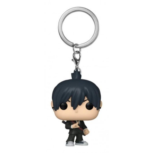 Porta-chaves Funko Pop! Aki Hayakawa Chainsaw Man Multicor Vinil 102 mm