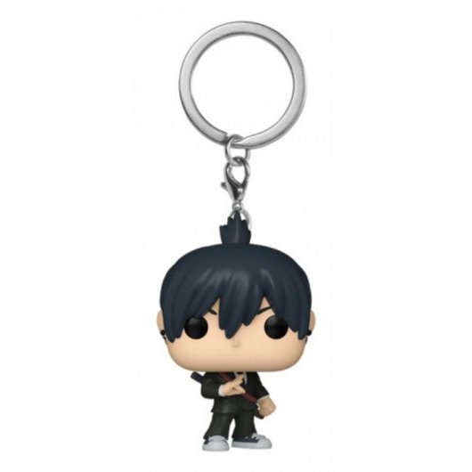 Porta-chaves Funko Pop! Aki Hayakawa Chainsaw Man Multicor Vinil 102 mm