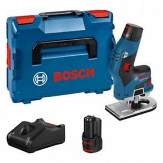 Kantenfräser kabellos Bosch Professional GKF 12V-8 13000 U/min 8 mm 2x3.0 Ah L-Boxx