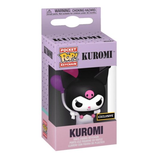 Porta-chaves Funko POP! Kuromi with Balloons Hello Kitty Vinil Multicolor