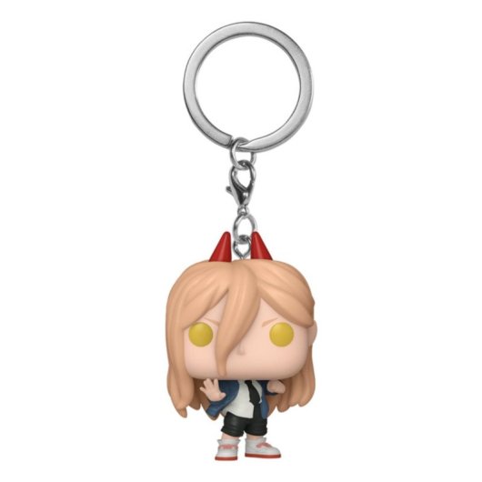 Portachiavi Funko POP! Power Chainsaw Man Multicolore Vinile 102 mm