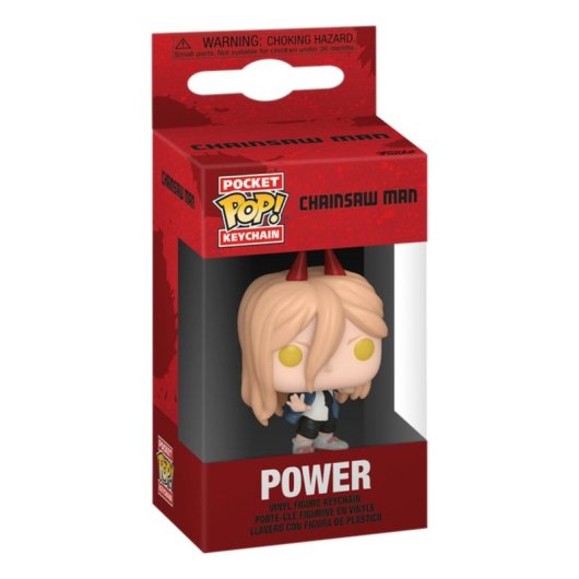 Portachiavi Funko POP! Power Chainsaw Man Multicolore Vinile 102 mm