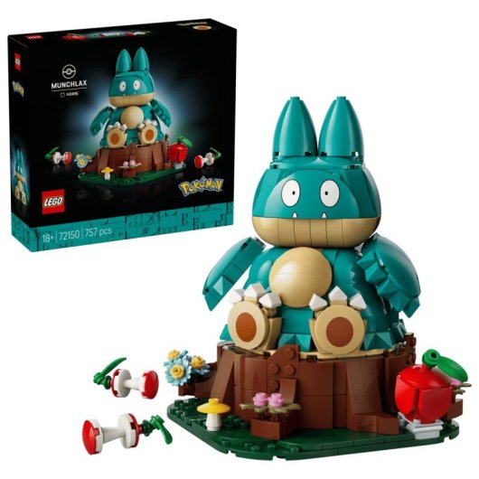 LEGO Pokémon Munchlax 72150 757 pezzi
