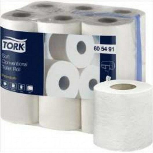 Papel higiénico Tork Premium 2 camadas 22,9 m (12 rolos)