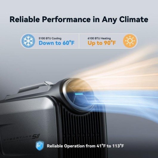 Mobile-Klimaanlage Welltin S2pro 5100 BTU Wärmepumpe Entfeuchter Leise